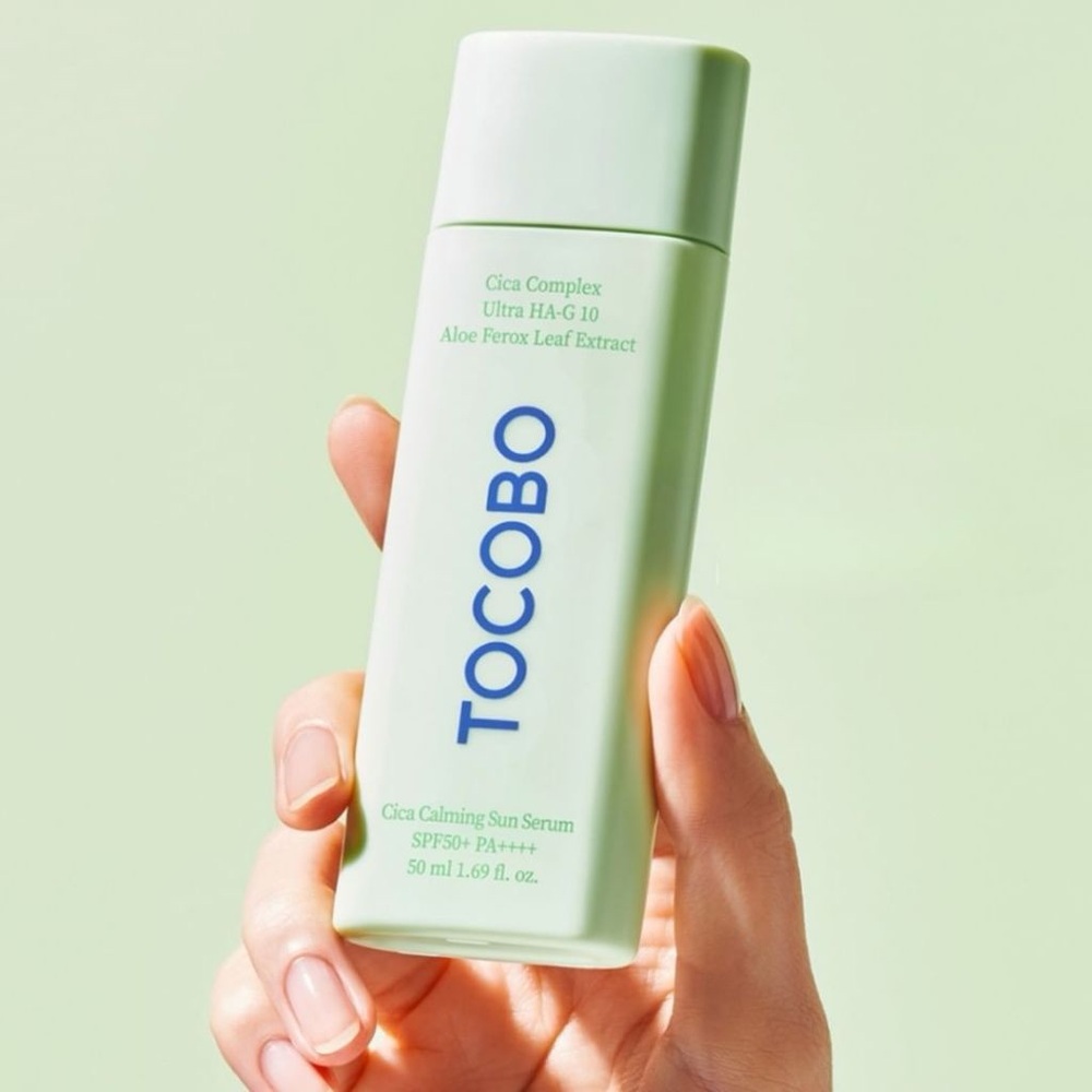 TOCOBO Cica Calming Sun Serum SPF50 PA++++ NIB - Picture 2 of 5